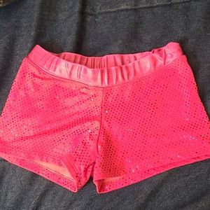 Sparkle Spandex shorts